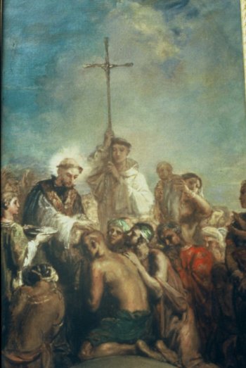 Chassériau : Saint François Xavier baptisant les Indiens