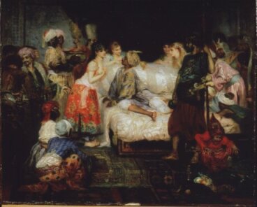 Le harem : Fernand Cormon